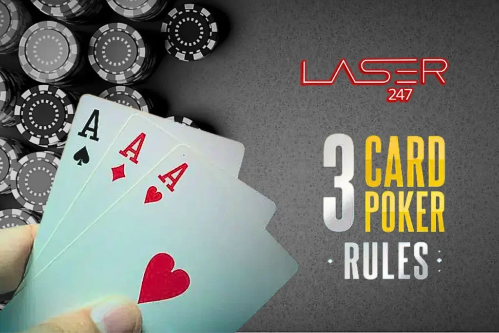 3 card poker rules